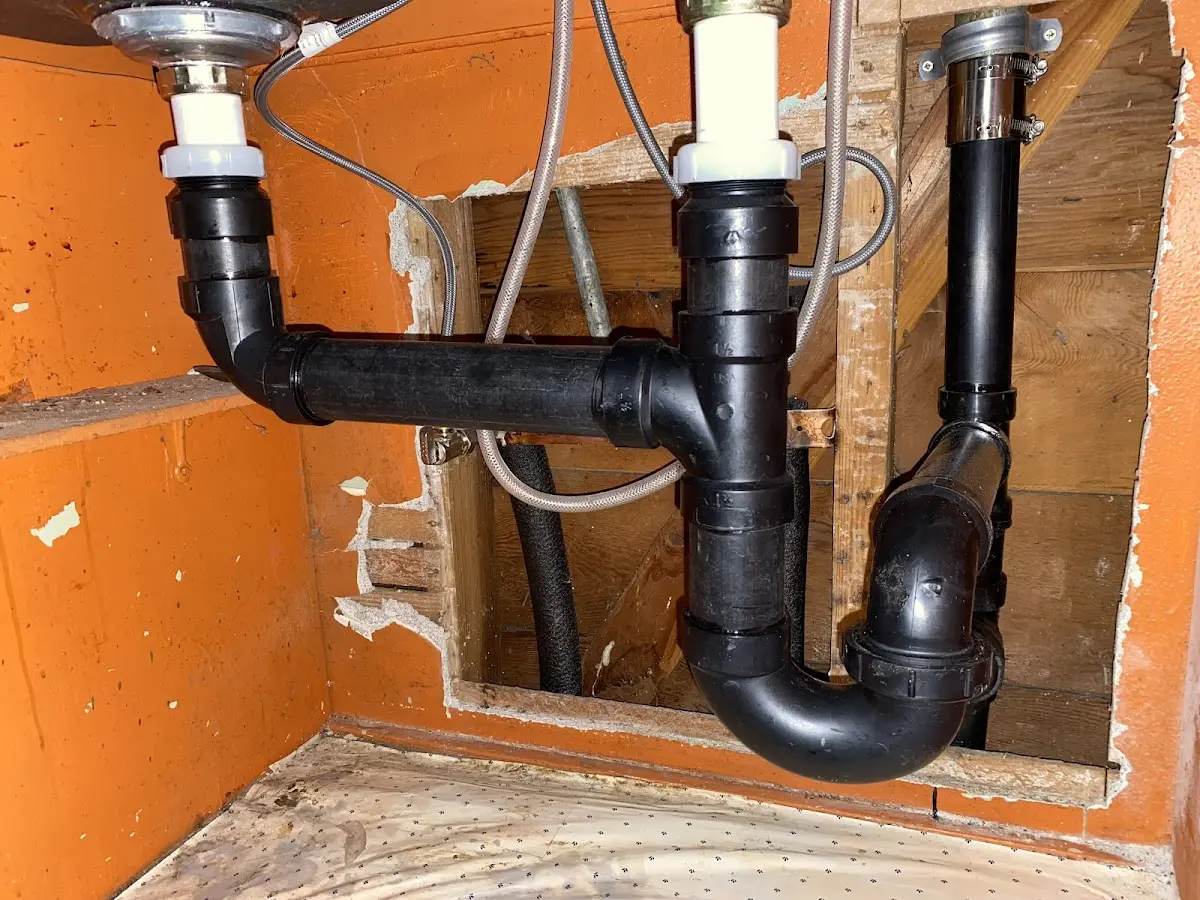 Professional Repiping Services equipment and tools on the job in Hutchinson